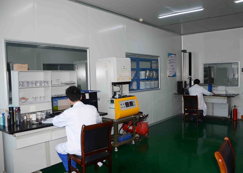 GUANGZHOU RUI-HE NEW MATERIAL SCIENTIFIC Co. , LTD línea de producción de fábrica