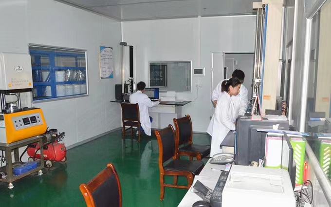 Guangzhou Ruihe New Material Technology Co., Ltd línea de producción de fábrica 3