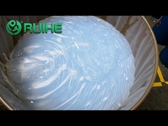 Caucho de silicona sólido transparente de grado médico flexible