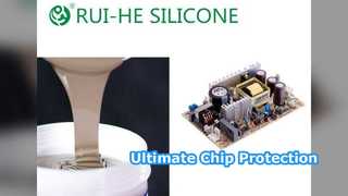 Caucho de silicona RUIHE ESD para encapsulación de chips